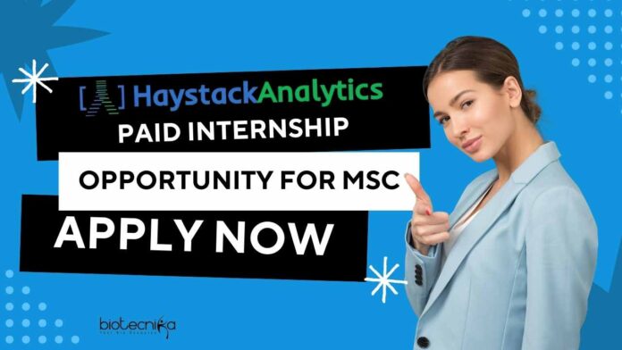 Paid Bioinformatics Internships India New