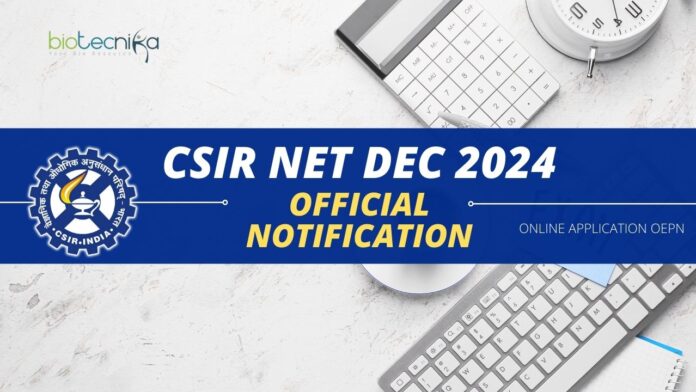CSIR NET Dec 2024 Exam