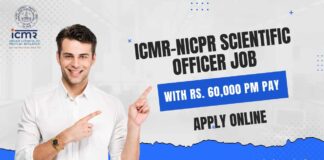 ICMR-NICPR Biochemistry Job