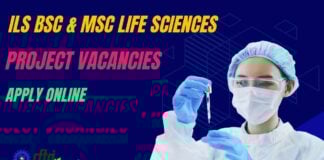 ILS Project Vacancies For Life Sciences