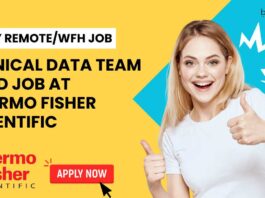 WFH Clinical Data Jobs at Thermo Fisher Scientific - Apply Now