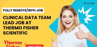 WFH Clinical Data Jobs at Thermo Fisher Scientific - Apply Now