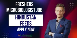 Freshers Microbiologist Job at Hindustan Feeds