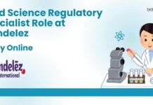 Food Science Regulatory Specialist Role at Mondelez - Apply Online