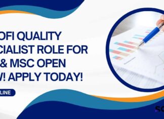 Sanofi Quality Specialist Role For BSc & MSc Open Now! Apply Today! Sanofi Quality Specialist Role