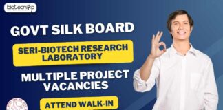 Silk Board Job Openings - Govt Jobs For Life Sciences, Attend Walk-In