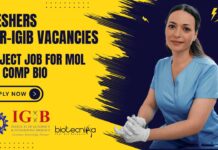 Freshers CSIR-IGIB Vacancies - Project Job For Mol Bio, Comp Bio, Apply Online