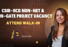 CSIR-IICB Non-NET Project Job