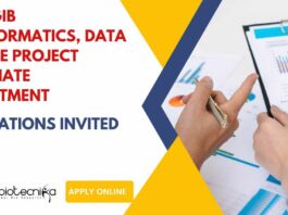 IGIB MSc Bioinformatics Project Vacancy
