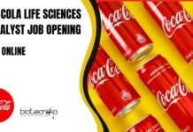 Coca-Cola Life Sciences QA Analyst Job Opening - Apply Online