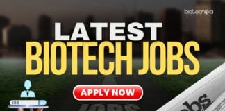 Latest Biotech Job Openings