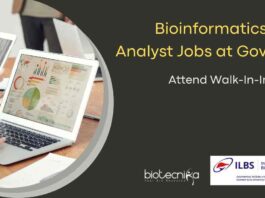 Bioinformatics Data Analyst Jobs at Govt ILBS
