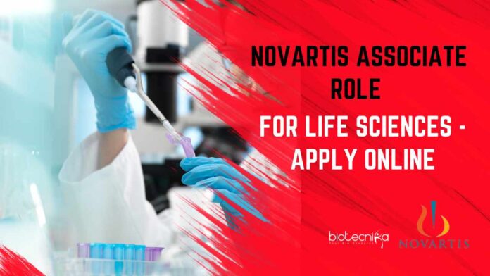Novartis Life Science Associate Role