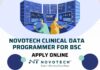 Novotech Clinical Data Programmer For BSc – Apply Now! Novotech Clinical Data Programmer For BSc - Apply Now!