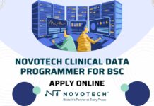 Novotech Clinical Data Programmer For BSc - Apply Now!