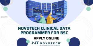 Novotech Clinical Data Programmer For BSc - Apply Now!
