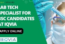 IQVIA Lab Tech Specialist