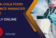 Coca-Cola Food Science Manager