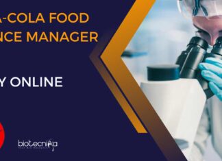 Coca-Cola Food Science Manager