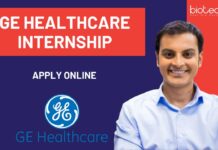 GE Healthcare Internship