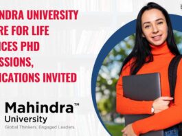 Mahindra University PhD Applications