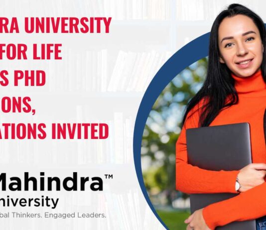Mahindra University PhD Applications