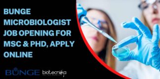 Bunge Microbiologist Job Opening