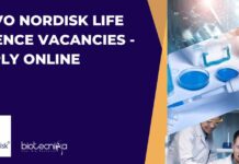 Novo Nordisk Life Science Vacancies