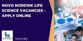 Novo Nordisk Life Science Vacancies