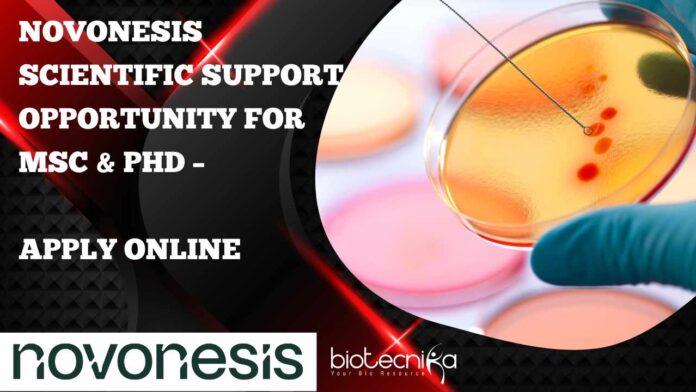 Novonesis Scientific Support Vacancy For MSc & PhD - Apply Online