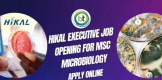 Hikal MSc Microbiology Job