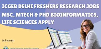 Freshers Bioinformatics Jobs India