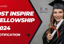 DST INSPIRE Fellowship 2024
