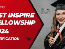 DST INSPIRE Fellowship 2024