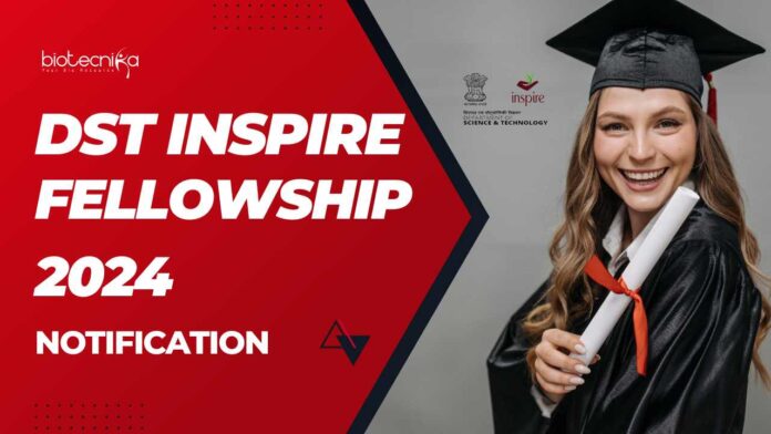 DST INSPIRE Fellowship 2024