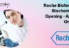 Roche Biotech & Biochem Job Opening – Apply Online Roche Biotech Job Opening