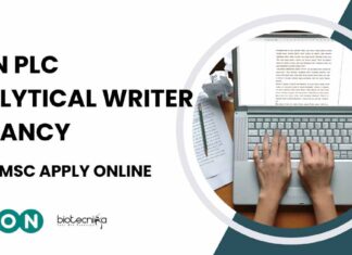 ICON plc Analytical Writer Vacancy - BSc & MSc Apply Online