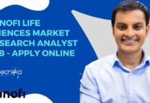 Sanofi Life Sciences Market Research Analyst