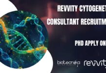 Revvity Cytogenetics Consultant Recruitment - PhD Apply Online