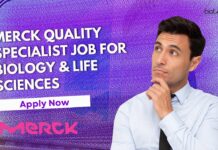 Merck Quality Specialist Job