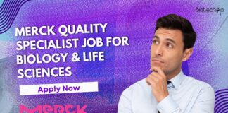 Merck Quality Specialist Job