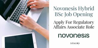 Hybrid BSc Biotech Jobs at Novonesis - Apply Online