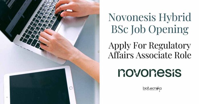 Hybrid BSc Biotech Jobs at Novonesis - Apply Online