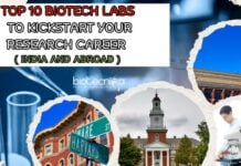 Top 10 Biotech Labs India & Abroad - Kickstart Your Research Career