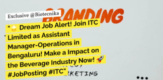 ITC Limited Food Tech Job Opening