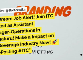 ITC Limited Food Tech Job Opening