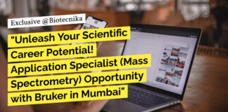 Bruker Application Specialist Job Opening - Apply Online