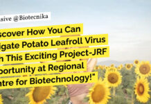 Project-JRF Opportunity at Regional Centre for Biotechnology! Attend Walk-In