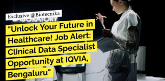 IQVIA Clinical Data Specialist Jobs For Biological Sciences - Apply Online