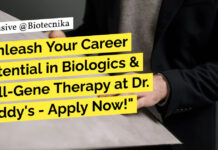 Biologics & Cell-Gene Therapy Recruitment at Dr. Reddy’s – Apply Now! Dr. Reddy's Microbiology Jobs - Apply Online